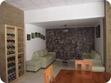 Comedor y cava de vino